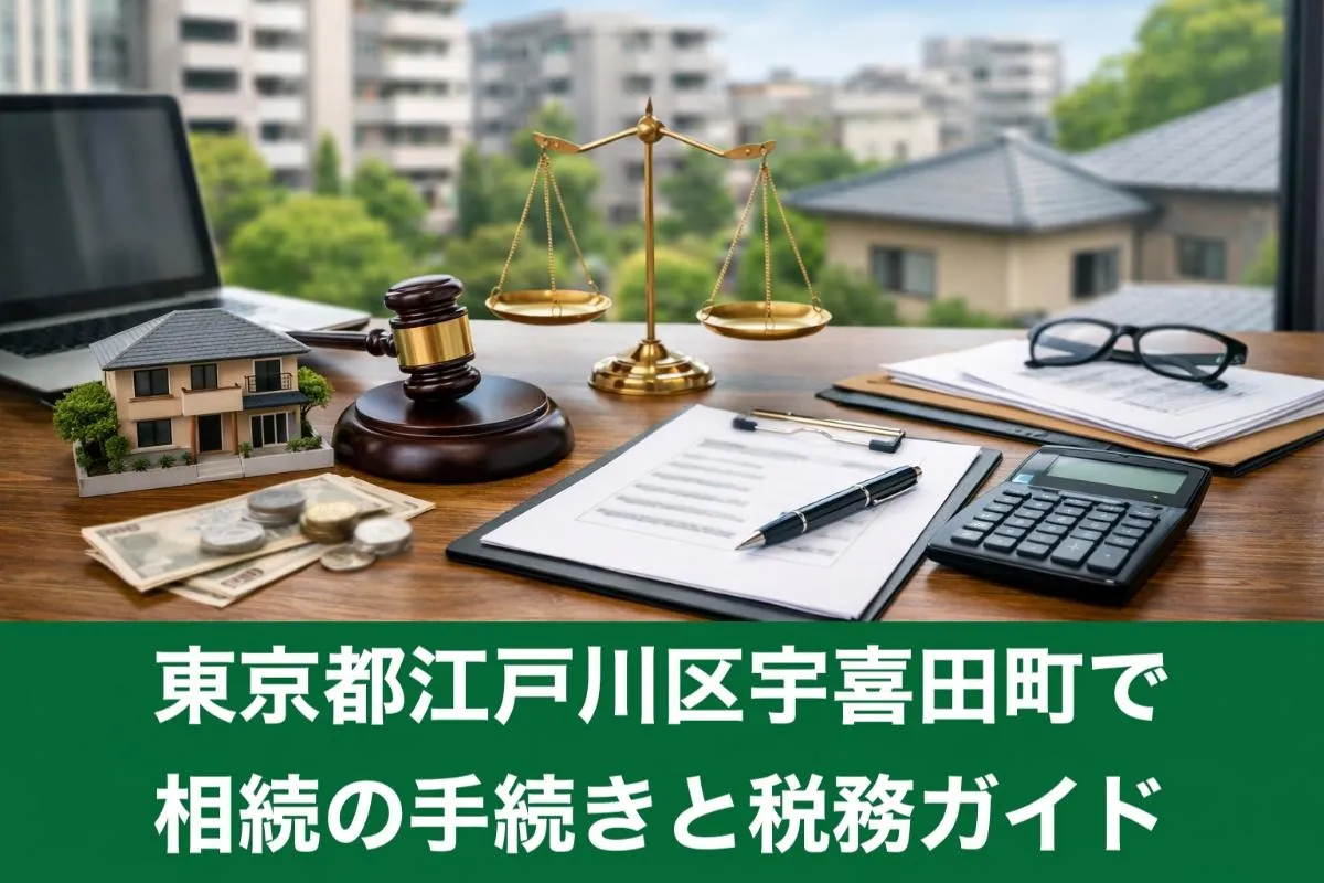 東京都江戸川区宇喜田町で相続の手続きと税務ガイド